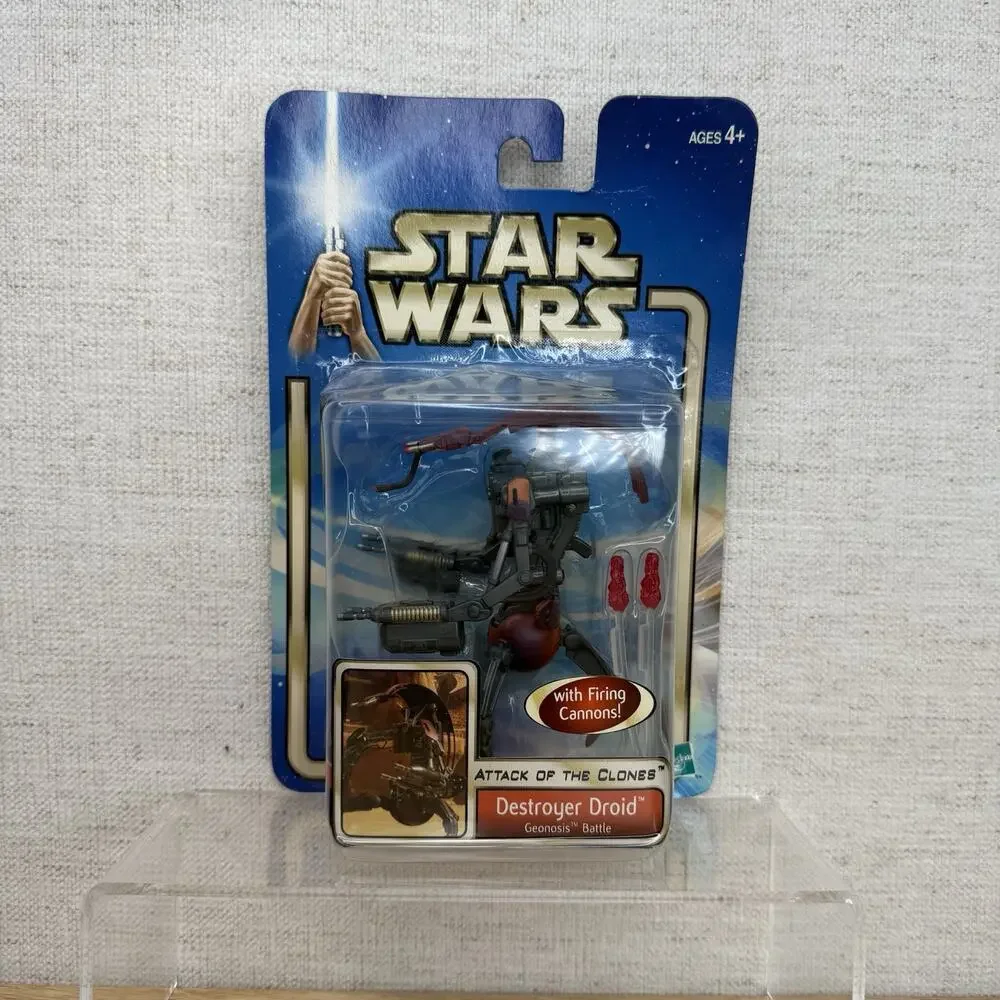 Hasbro Star Wars Attack Of The Clones DESTROYER DROID Geonosis Battle 3.75